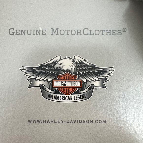 Harley Davidson Womens Flannel Plaid Button Down Shirt Sequins M - Picture 6 of 11